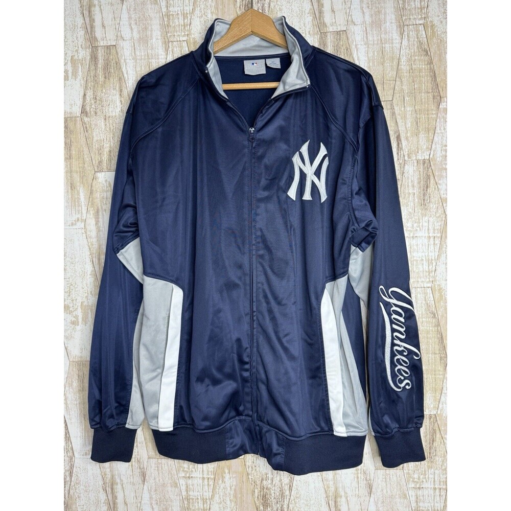 New York Yankee Genuine Merchandise Size XLT Mens Tall Track Jacket‎